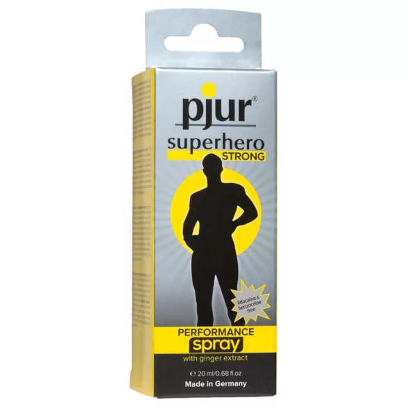 pjur Superhero STRONG - késleltető spray (20 ml)