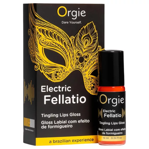 Orgie Electric Fellation - bizsergető szájfény (10ml)