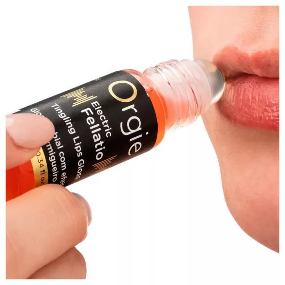 Orgie Electric Fellation - bizsergető szájfény (10ml)