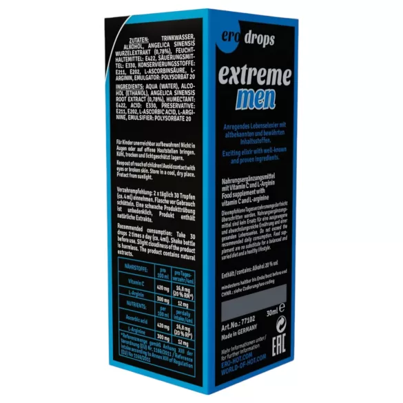 HOT Spanish fly Extreme - vágyfokozó csepp férfiaknak (30ml)