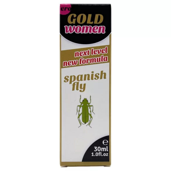 HOT Spanis Fly Gold Woman - afrodiziákum nőknek (30 ml)