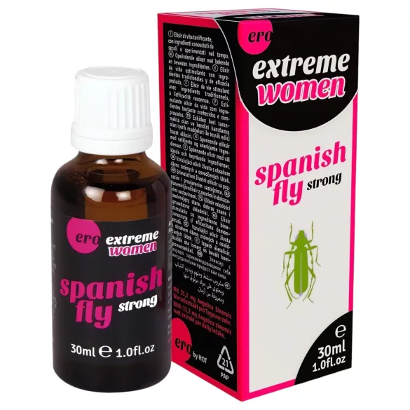 Hot Spanish Fly Extrame Woman - vágyfokozó cseppek nőknek (30 ml)