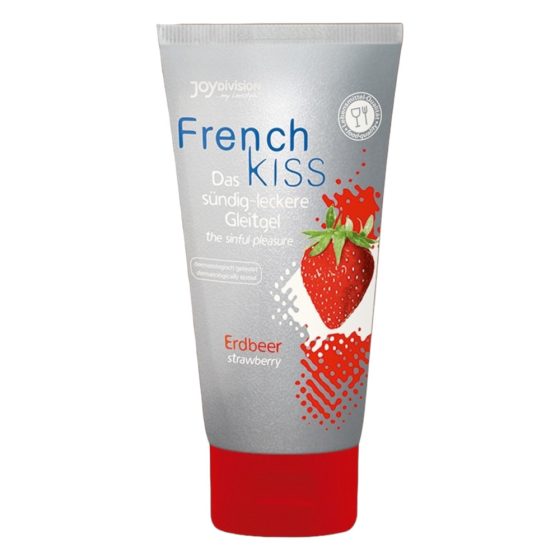 JoyDivision French Kiss síkosító - eper (75ml)