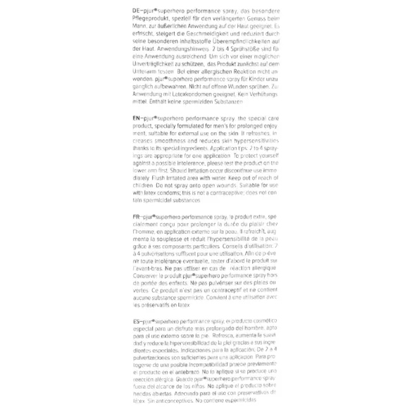 pjur Szuperhős orgazmus stop (20 ml)