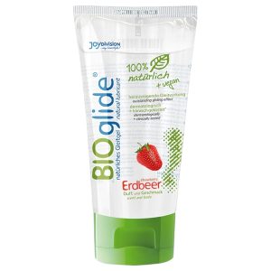 BIOglide  - vízbázisú síkosító - eper (80ml)