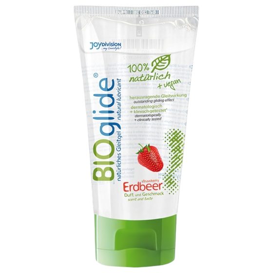 BIOglide  - vízbázisú síkosító - eper (80ml)