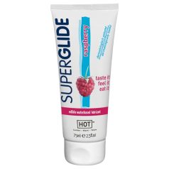 HOT Superglide Málna - ehető síkosító (75ml) HOT Superglide Málna - ehető síkosító (75ml)