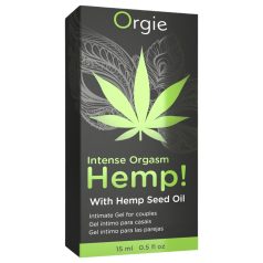 Orgie Hemp - stimuláló intim gél nőknek és férfiaknak (15ml)   Orgie Hemp - stimuláló intim gél nőknek és férfiaknak (15ml)