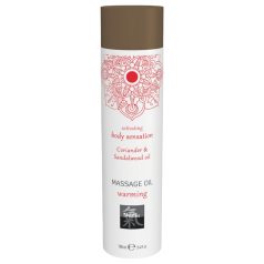 Shiatsu Warming - masszázsolaj - koriander-szantálfa 100ml Shiatsu Warming - masszázsolaj - koriander-szantálfa 100ml
