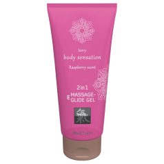 Shiatsu 2in1 Rashberry scent - masszázs síkosító - málna (200ml)   Shiatsu 2in1 Rashberry scent - masszázs síkosító - málna (200ml)