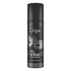   Orgie Sexy Vibe High Voltage - uniszex folyékony vibrátor (15ml)