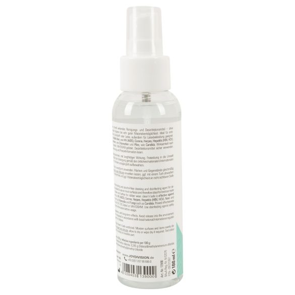 JoyDivision Clean Safe - fertőtlenítő és tisztító spray (100ml)
