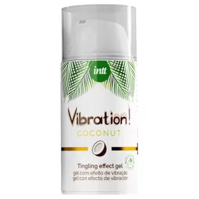Intt Vibration! - folyékony vibrátor - kókusz (15 ml)