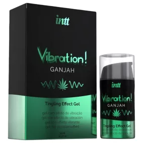 Intt Vibration! - folyékony vibrátor - Ganjah (15 ml)