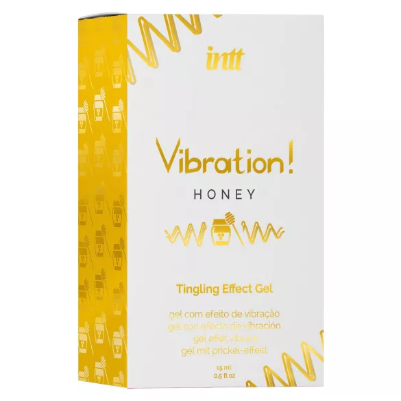 Intt Vibration! - folyékony vibrátor - méz (15 ml)