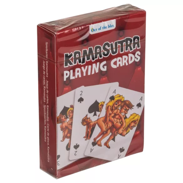 Kama Sutra - mókás francia kártya kínáló, erotikus ajándék - 24 db