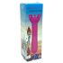Sunfo - 2in1 mellbimbó vibrátor (pink)