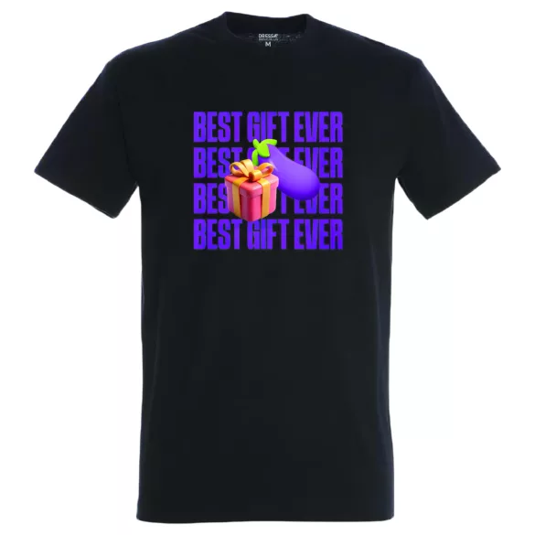 Best Gift Ever - férfi póló (fekete)