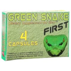 Green Snake First - étrend kiegészítő kapszula férfiaknak (4db)   Green Snake First - étrend kiegészítő kapszula férfiaknak (4db)
