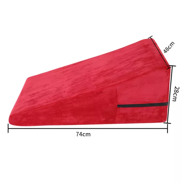 Desirel Magic Pillow ék szexpárna szett - kicsi + nagy (piros)