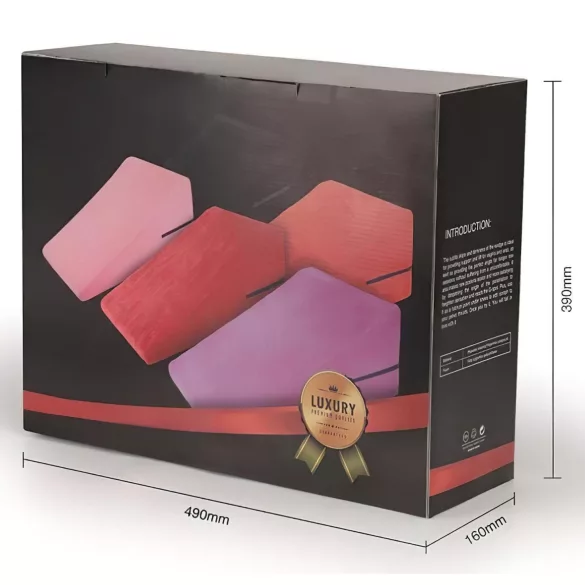 Desirel Magic Pillow ék szexpárna szett - kicsi + nagy (fekete)
