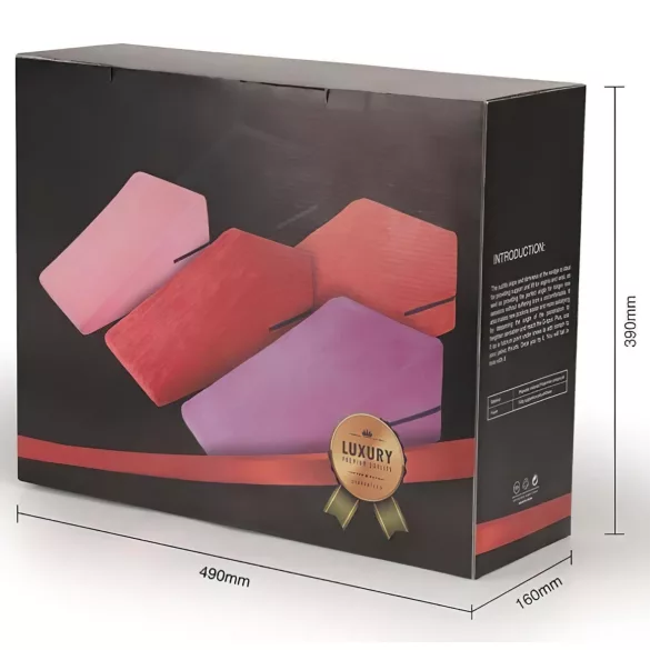 Desirel Magic Pillow - ék alakú szexpárna - nagy (piros)