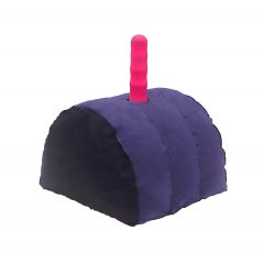   Magic Pillow - Felfújható szexpárna - dildó tartó rekesszel (lila)