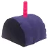 Desirel Magic Pillow - felfújható szexpárna dildótartóval (lila)