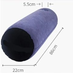Magic Pillow - felfújható szexpárna - hengeres (lila)
