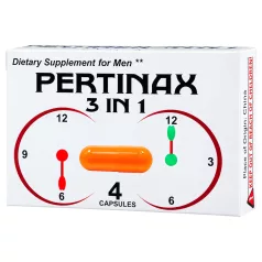   Pertinax 3in1 Plus - étrend-kiegészítő kapszula férfiaknak (4 db)