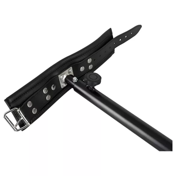 ZADO - kis lábterpesztő rúd, bondage szett (fekete)