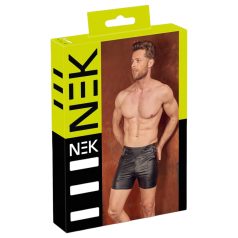 NEK - hosszított, fém csatos férfi short (fekete) NEK - hosszított, fém csatos férfi short (fekete)