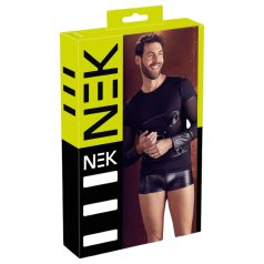 NEK - keresztpántos hosszúujjú férfi felső (fekete) NEK - keresztpántos hosszúujjú férfi felső (fekete)