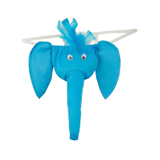 Elefánt tanga - kék (S-L)
