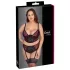 Cottelli Plus Size - állítható melltartó szett (piros)