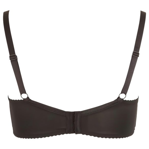 Cottelli Plus Size - merevített mellemelő (fekete)