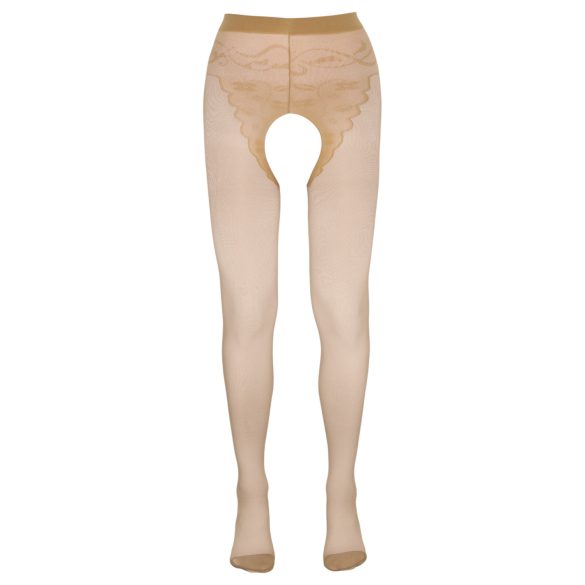 Cottelli - Csíkos szexharisnya (natúr)