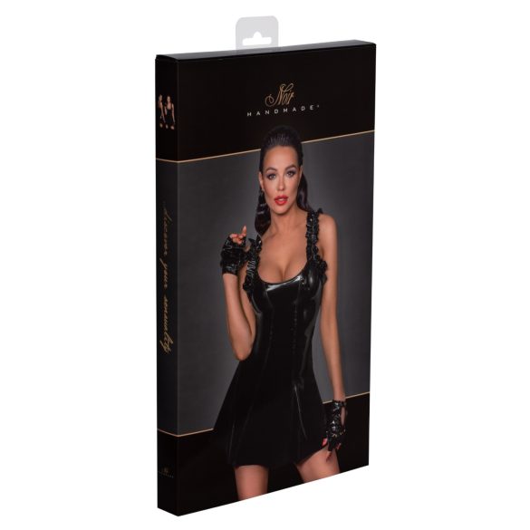 Noir - fodros miniruha (fekete)