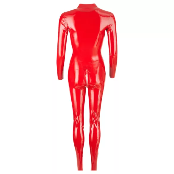 LATEX - hosszúujjú női overál (piros)