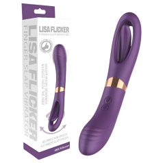Funny Me Dual - akkus, 2in1 nyelves vibrátor (lila) Funny Me Dual - akkus, 2in1 nyelves vibrátor (lila)