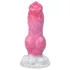 Animalorny Buldog - kutya pénisz dildó - 17 cm (pink)