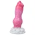 Animalorny Buldog - kutya pénisz dildó - 17 cm (pink)