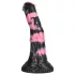 Bad Horse - szilikon ló pénisz dildó - 18 cm (fekete-pink)