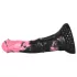 Bad Horse - szilikon ló pénisz dildó - 18 cm (fekete-pink)
