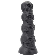 Toppedmonster - koponya dildó - 22 cm (fekete) Toppedmonster - koponya dildó - 22 cm (fekete)