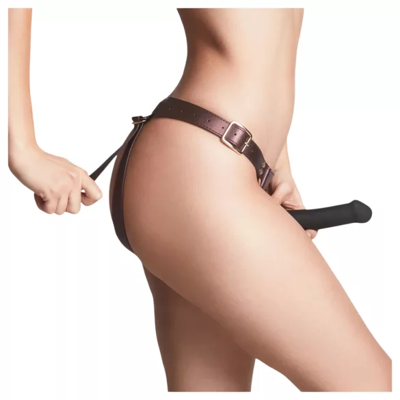 Strap-on-me - alsó felcsatolható dildóhoz - XS-XXL (barna)
