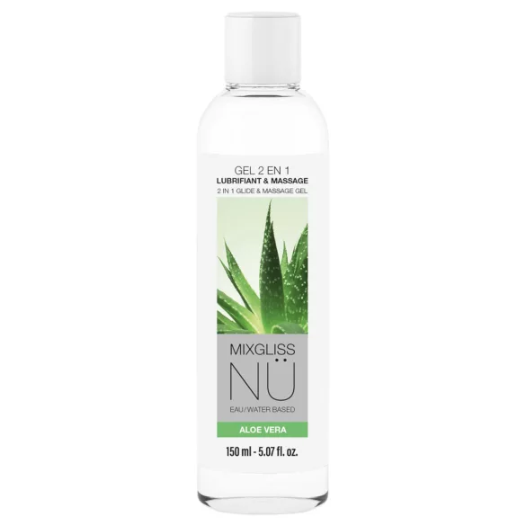 Mixgliss Nu Aloe Vera - nuru masszázs gél és síkosító (150ml)