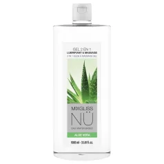   Mixgliss Nu Aloe Vera - nuru masszázs gél és síkosító (1000ml)