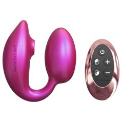 Wonderlover - csiklóizgató G-pont vibrátor (metál pink) Wonderlover - csiklóizgató G-pont vibrátor (metál pink)