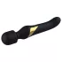 Dorcel Dual Orgasms Gold - 2in1 masszírozó vibrátor, wand masszírozó (fekete)